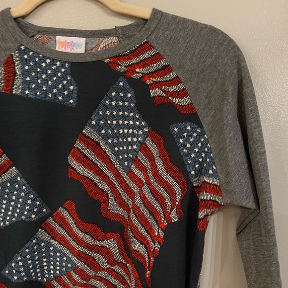 Lularoe XS American flag Randy - Picture 2 of 4